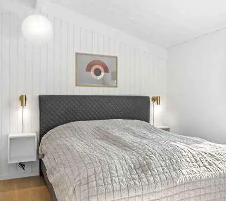 A Cozy Summer House With Near Town And Bøtø By